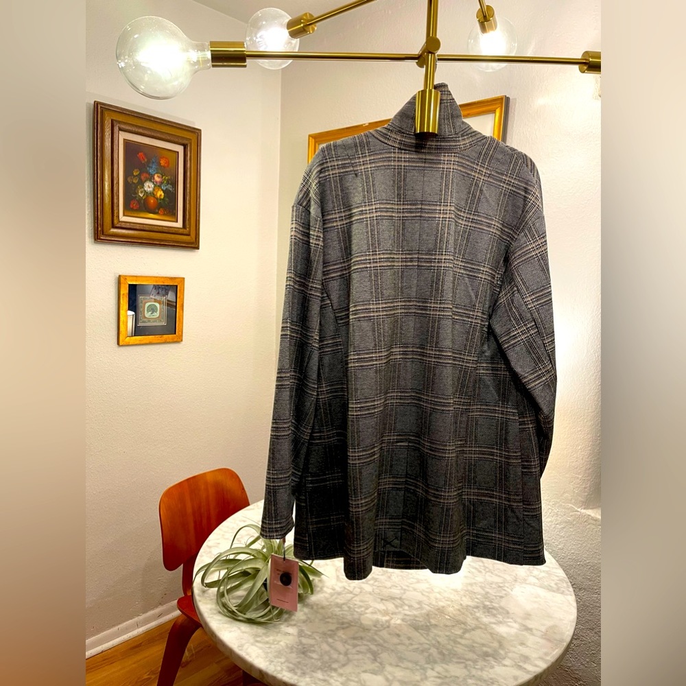Anthropologie Avec Les Filles Longline Plaid Blazer - Picture 5 of 13